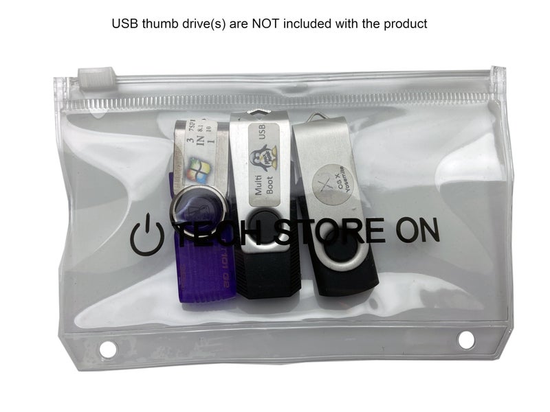 TECH STORE ON USB Drive Binder Pouches (10-Pack) â€“ Waterproof & Antistatic Vinyl Zip-Lock Holders for 3-Ring Binders | Protect Flash Drives, SD Cards & Accessories - Image 5